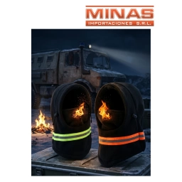 PASAMONTA�A EN POLAR CON CINTA REFRACTARIA.