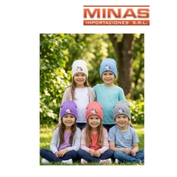 GORRO DE LANA 5 COLORES