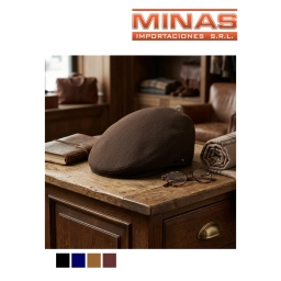 BOINA PARA CABALLEO, ARMADA, TALLE 5758, 4 COLORES.