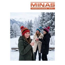 GORRO DE DAMA COMBINADOS