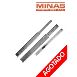 RIELES TELESCOPICOS DE 35 PULG. X 2 PCS.