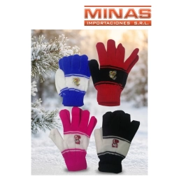 GUANTES INFANTILES X 12 PARES, ANIMALITOS, $ 25 C/U.