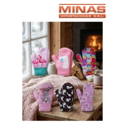 GUANTES DE NI�OS LLAMA 4 DISE�OS $94,90 CU