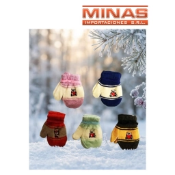 MITON PARA BEBE CON DISE�O X 12 PARES, $ 30 CU.