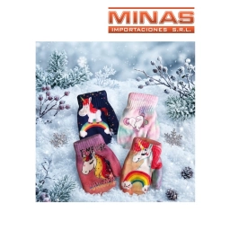 GUANTES DE NI�OS UNICORNIO 4 DISE�OS $94,90 CU