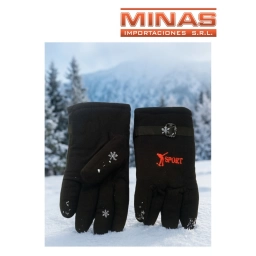 GUANTE DE HOMBRE SUPER ABRIGADO DOBLE POLAR