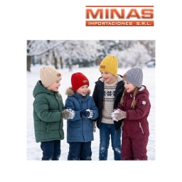 GORRO CON DOBLEZ LISO, 6 COLORES.