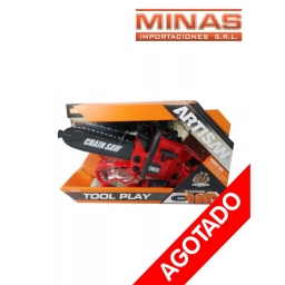 MOTOSIERRA ROJA + ANTIPARRAS, A PILA