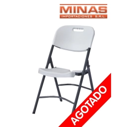 SILLA PLEGABLE BLANCA , 6 UND,  20% $792 CU