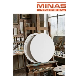 LIENZO PARA PINTAR X 25 CM, REDONDO.