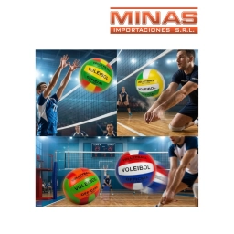 PELOTA DE VOLEY N� 5, COLORES SURTIDOS