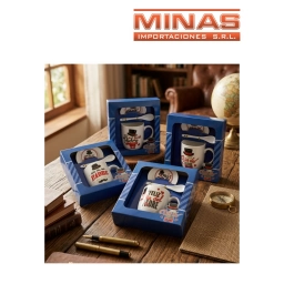TAZA PARA PAP� CUCHARA Y PLATO 4 MODELOS