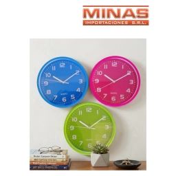 RELOJ DE PARED REDONDO DE 23 CM.