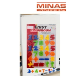 ALFABETO CON IMAN X 26 PCS.