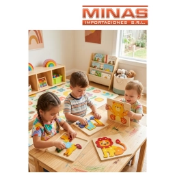 ROMPE CABEZA DE MADERA VARIOS MODELOS
