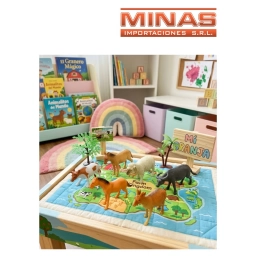 ANIMALES DE GRANJA 8 PCS