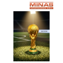 TROFEO DE FUTBOL X 24 CM
