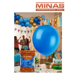 GLOBOS   X 50 UND,CELESTE.
