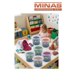 MASA ARENA CON MOLDES 250G