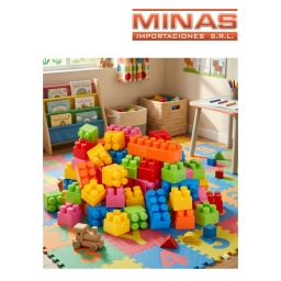 JUEGO DIDACTICO BLOQUES, DE ENCASTRE.