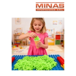SQUISHY FIDEOS 60G 6 COLORES