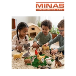 ANIMALES DE GRANJA 15 CM $160 CU