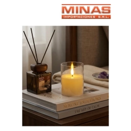 VELA LED DECORATIVA 4 X 6 CM 24 PCS $25 CU