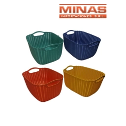 CANASTO DE PL�STICO 30 X 22