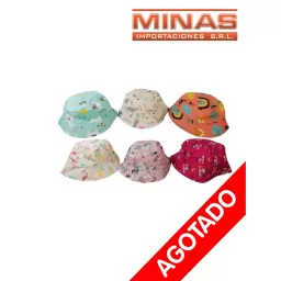 SOMBRERO PARA NI�A 6 DISE�OS.