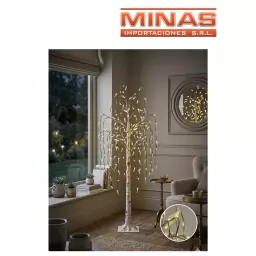 ARBOL SAUCE LLORON DE 288 LUCES CALIDAS X 1.5 M.