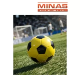 PELOTA DE FUTBOL # 5, SOLO AMARILLO Y NEGRO.