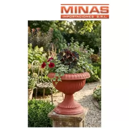 MACETA CON BASE 36 X 29 CM
