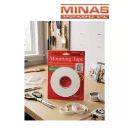 CINTA DE GOMA DOBLE FAZ 1.8 CM X 3.2 M.