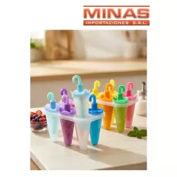 MOLDES PARA HELADOS POR 6