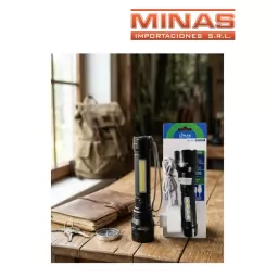 LINTERNA DE MANO  3 W, RECARGABLE.