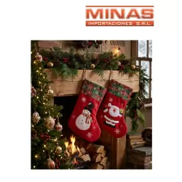 MEDIA PARA DECORACIO DE NAVIDAD DOS MODELOS