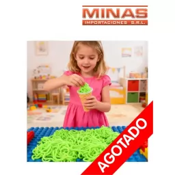 SQUISHY FIDEOS 60G 6 COLORES
