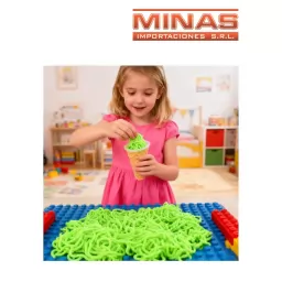SQUISHY FIDEOS 60G 6 COLORES