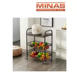 CARRITO ORGANIZADOR 55 X 35 X 75 CM