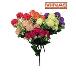 FLOR ARTIF. DE 5 RAMAS X 28 CM X 2 PCS.